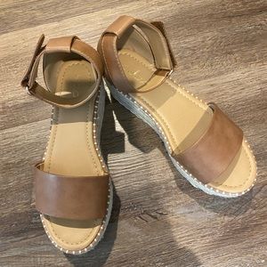 Soda Platform Sandals